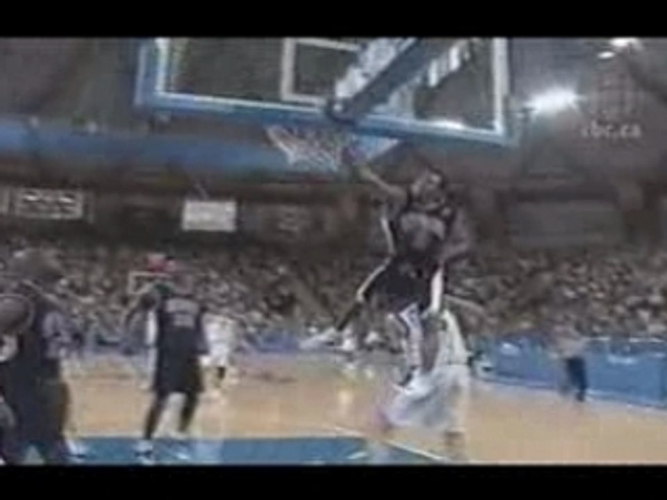 vince carter vs fred weis