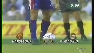 Realmadrid VS Barcelona Copa del rey 1993 PART 1