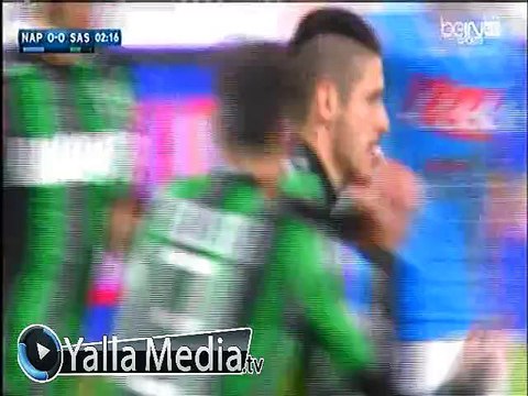 اهداف مباراة ( نابولي 3-1 ساسولو ) الدورى الايطالى