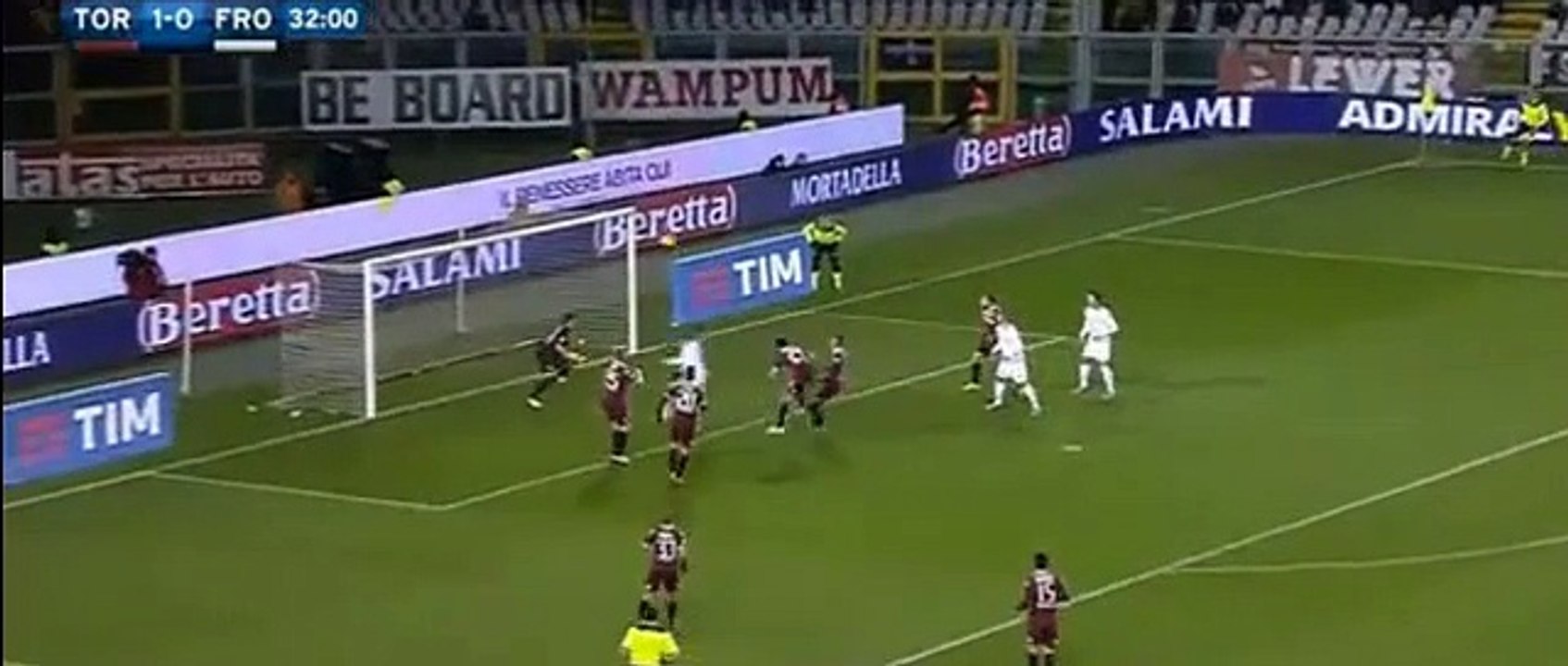 Paolo Sammarco 1-1 goal  - Torino vs Frosinone - 16/01/16