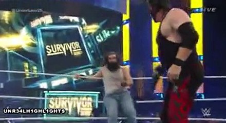 Undertaker & Kane vs Wyatt Family Highlights