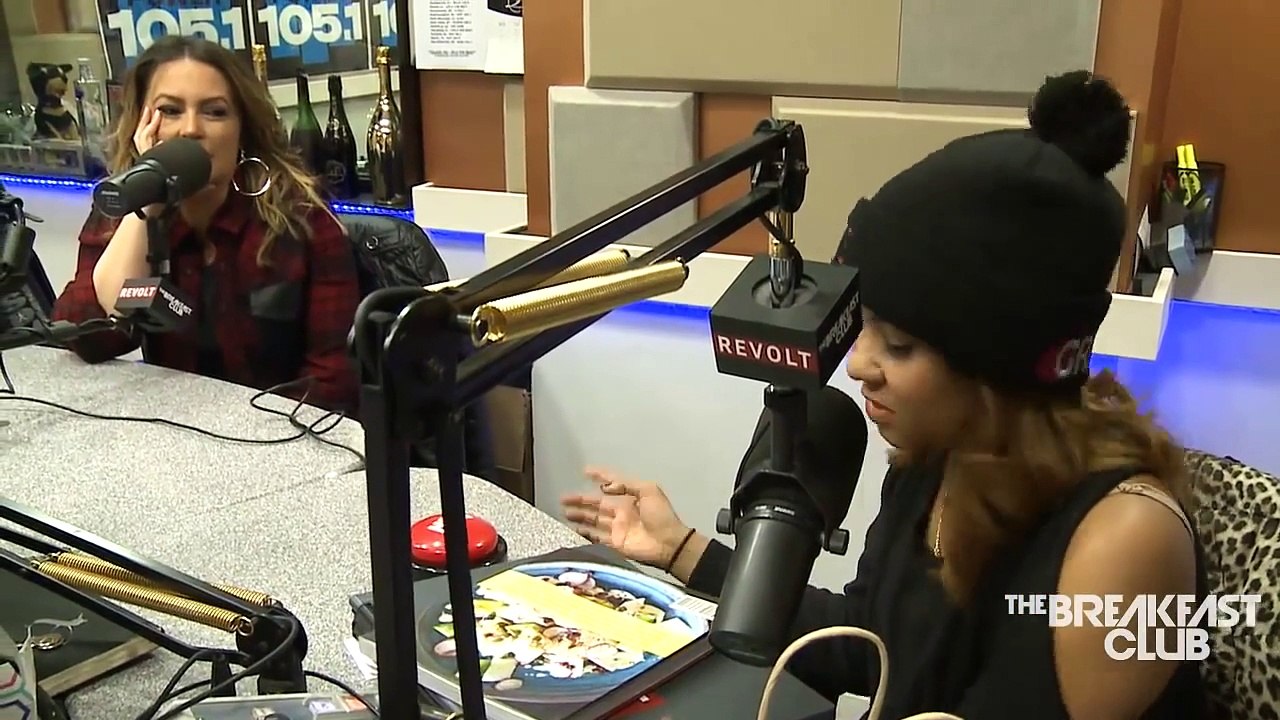 Angie Martinez Interview at The Breakfast Club Power 105.1