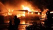 Schuur gaat in vlammen op; huis gered - RTV Noord