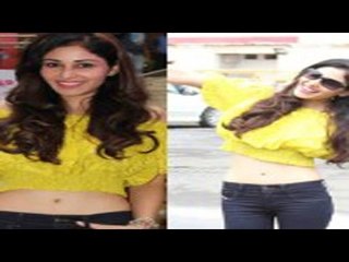 Pooja Chopra Looked Radiant In Yellow & Navy Blue