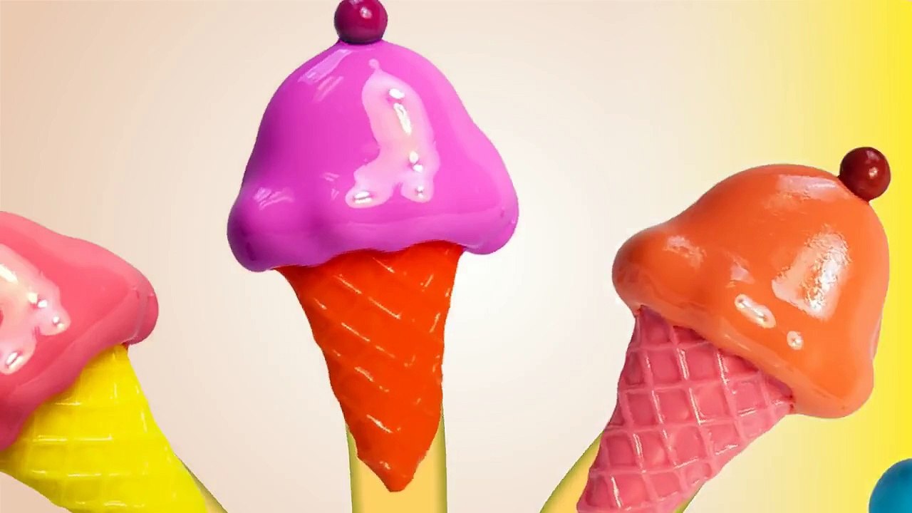 Dipped Ice Cream Finger Family - Daddy Finger Song for Children, Kids and Toddlers