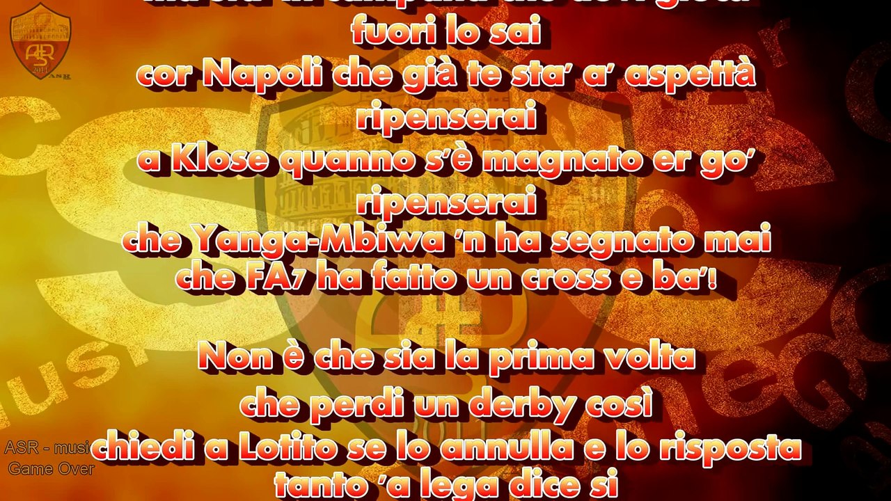 #29 ASR - music "Game Over" - CANZONE UFFICIALE
