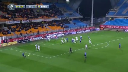 Troyes 2-4 Rennes (Ligue 1)