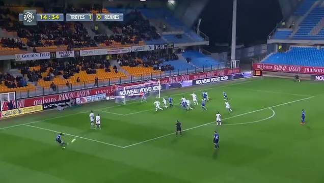 Troyes 2-4 Rennes (Ligue 1)