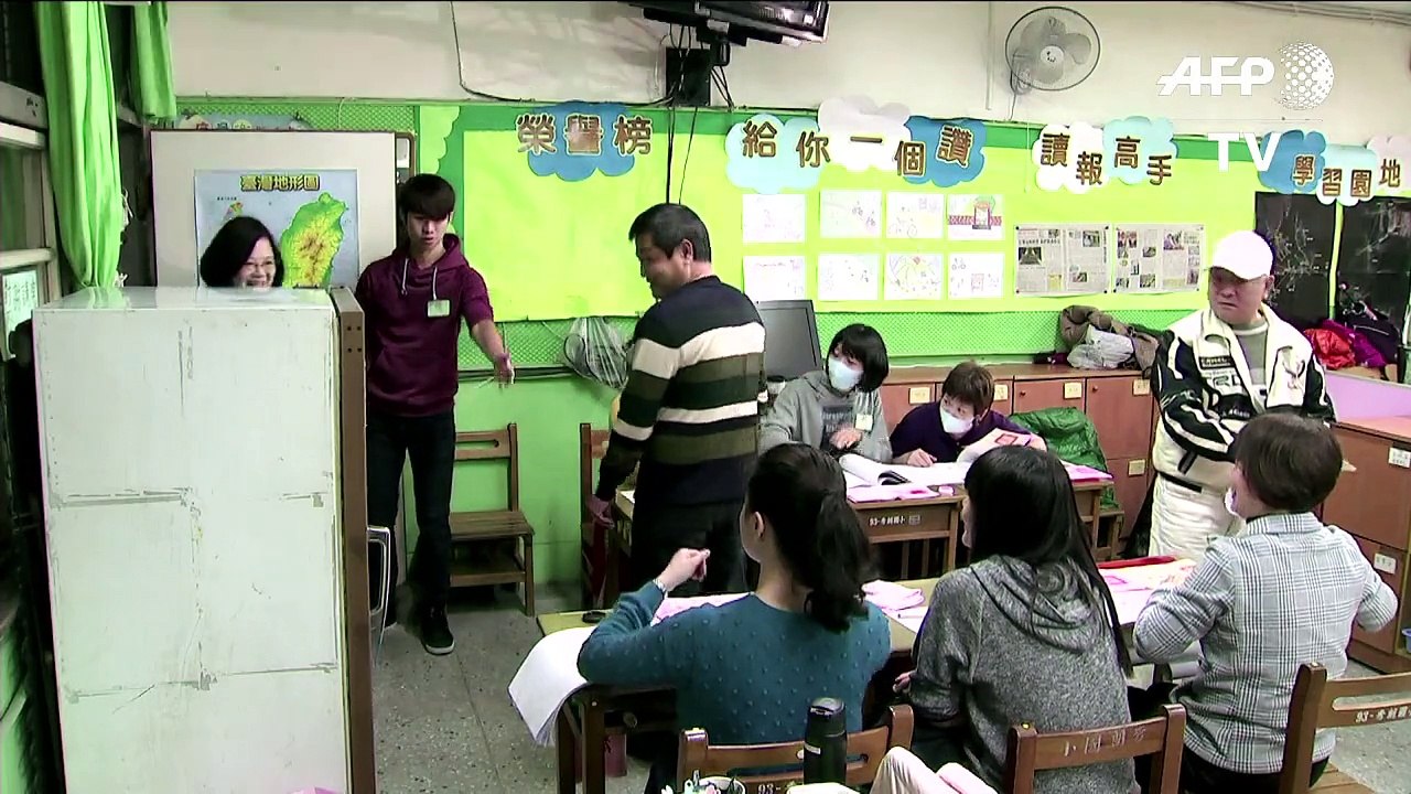 Opositora Tsai vence eleições presidenciais em Taiwan