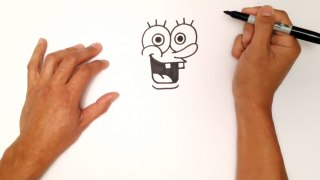 How to Draw Spongebob Squarepants - Step by Step Video