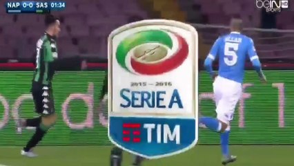 Napoli 3-1 Sassuolo ~ All Goals & Highlights