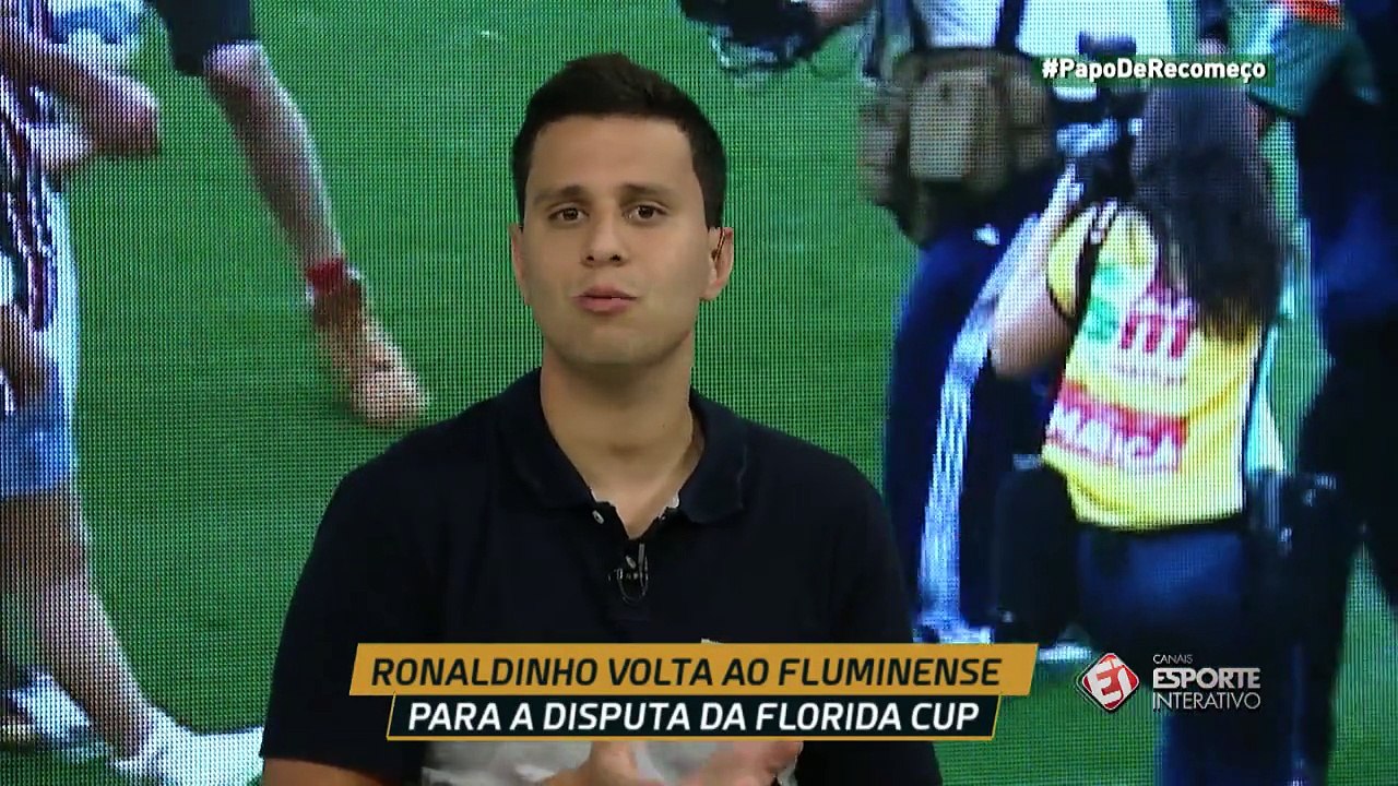 Rapper Fábio Brazza faz homenagem a Ronaldinho na Flórida