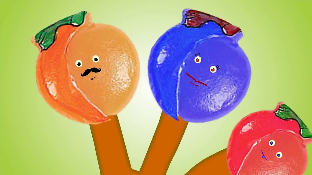 Big Orange Finger Family ☻ Daddy Finger Song for Children, Kids and Toddlers