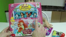 CUTE PALACE PETS GAME Disney Princess Family Fun Game Kinder Surprise Toy Egg Doc McStuffins Toys