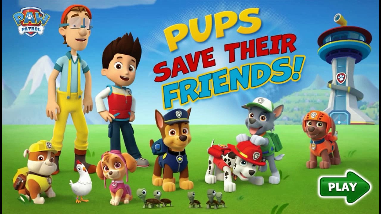 Paw Patrol Full Games for Children, Paw Patrol in English, Paw Patrol Pups Compilation Nick Jr.