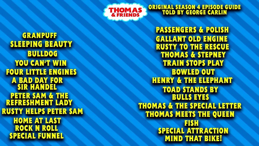 thomas the train george carlin