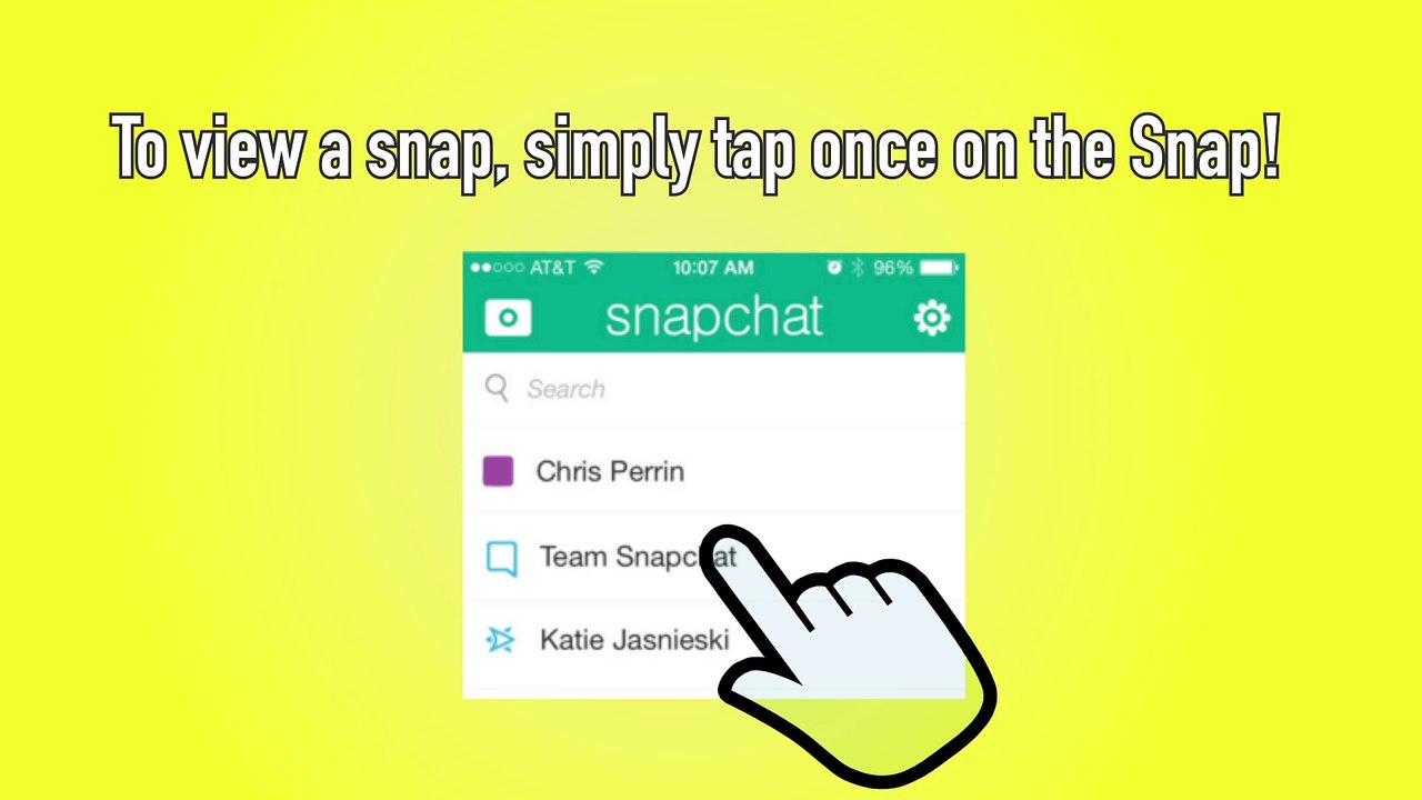 Snapchat How to View  - Snapchat Tip #5