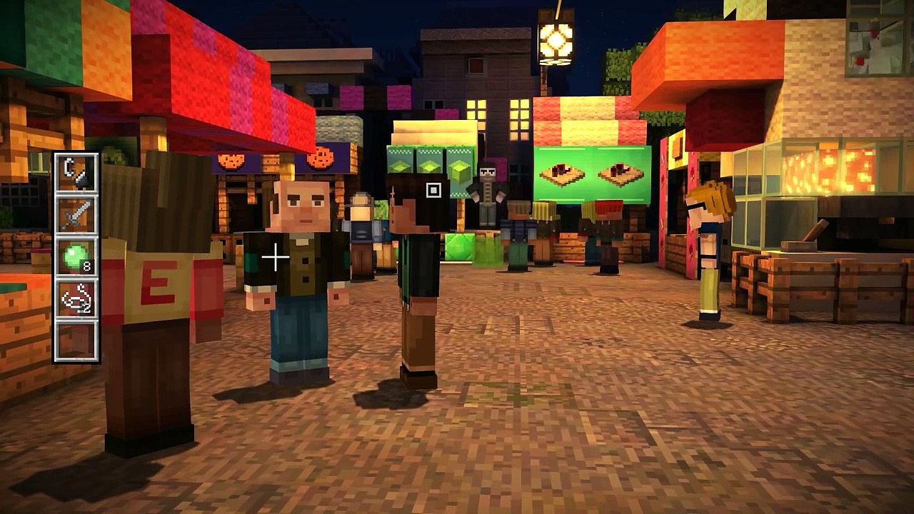 Minecraft Story Mode Ep.1 Part 3 WITHER STORM!! (PC Lets Play).