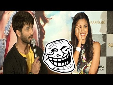 Leaked Shahid Kapoor Teases Alia Bhatt