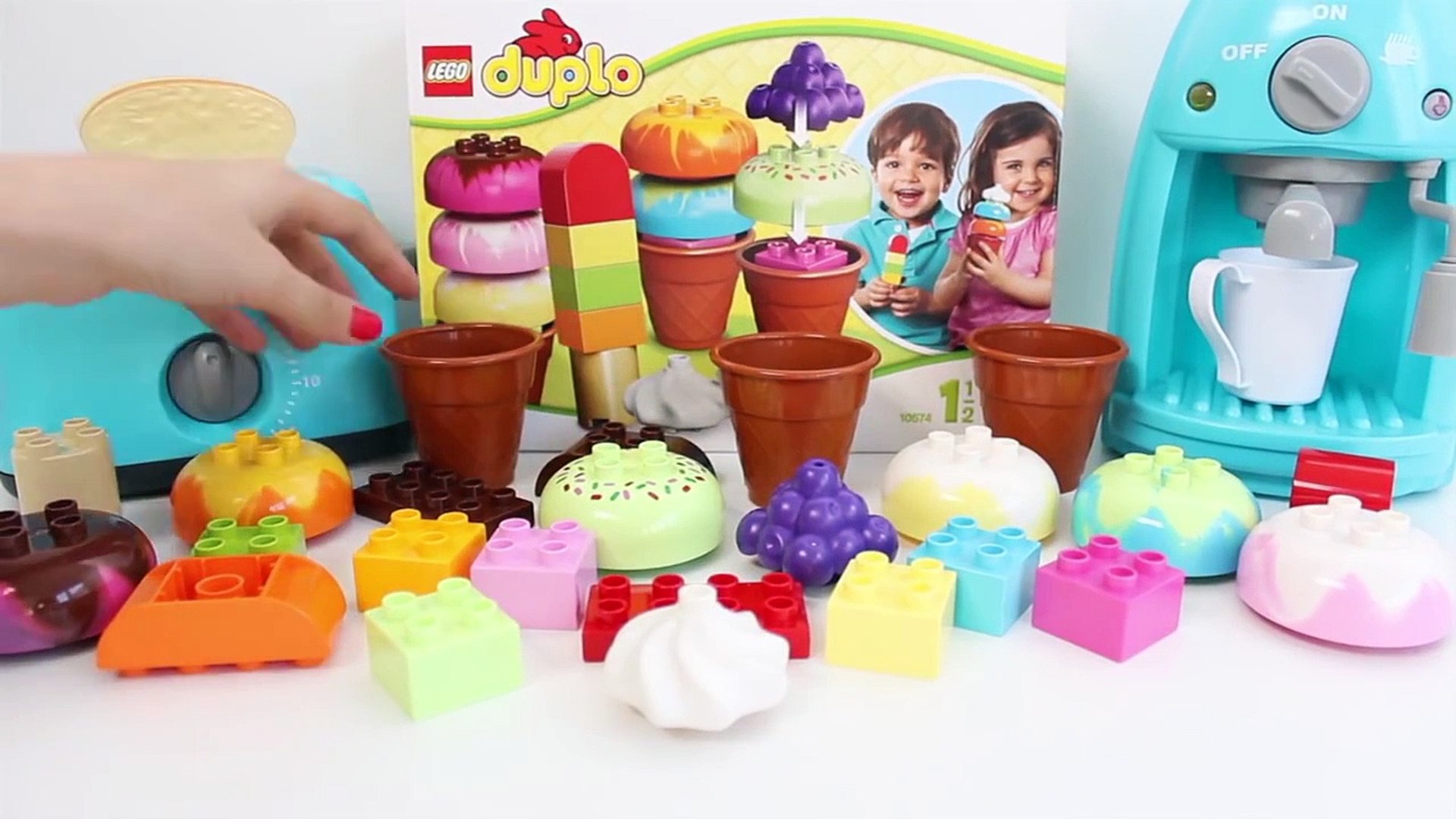 Lego Duplo Ice Cream Playset Ice Cream Play Food Toy Video - Dailymotion  Video