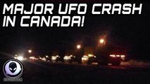 ALERT! MAJOR UFO CRASH IN CANADA! MILITARY DENIES ALIEN COVERUP 2015