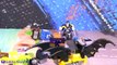 GRODD Vs MINIONS Bananas! Lego Batman Robot Suit Helps Capture + Rescue By HobbyKidsTV