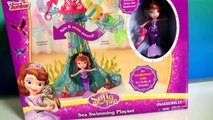 Mermaid Sofia Sea Swimming Playset Disney Princess Sofia the First Unboxing by DisneyColle