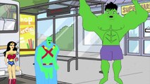 Justice League vs Avengers Animated Cartoon