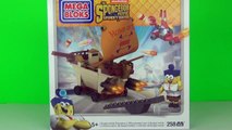 Spongebob Squarepants Burgermobile Showdown Playset Toy Review Unboxing Mega Bloks Toys