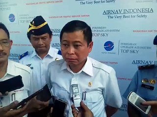 Ignasius Jonan Resmikan Top Sky Bandara Hasanuddin