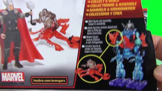 Marvel Avengers Ultron 2015 Toys Hulk & Thor Action Figures Toy Review