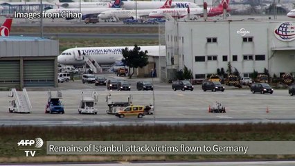 Remains of German victims of Istanbul attack flown home (2)