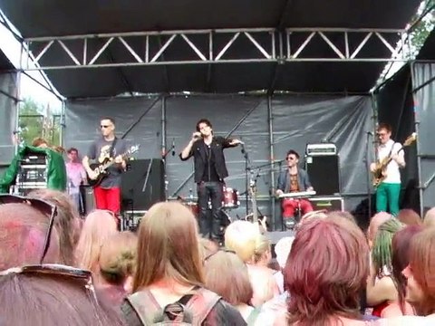 vMetro - «Разговор со счастьем» (Открытый музыкальный Фестиваль красок Холи, 07.07.2013) (Александр Бон)