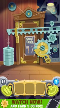 Escape Saga (100 Doors Cartoon) level 16 Walkthrough