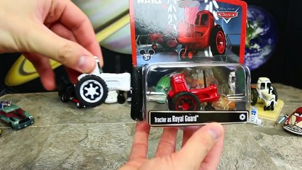 Télécharger la video: Star Wars Disney Cars NEW Toy Review with Little Darth Vader and Lightning McQueen as a Jedi