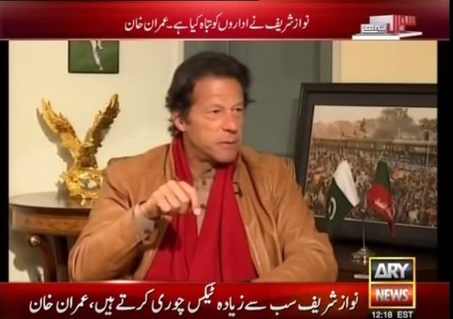 Imran Khan ( PTI ) Exclusive On Sawal Yeh Hai - 16 January 2015pak movie song news-HD