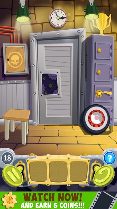 Escape Saga (100 Doors Cartoon) level 18 Walkthrough