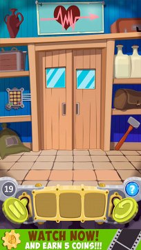 Escape Saga (100 Doors Cartoon) level 19 Walkthrough