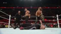 WWE The Authority attacks Brock Lesner June 22, 2015