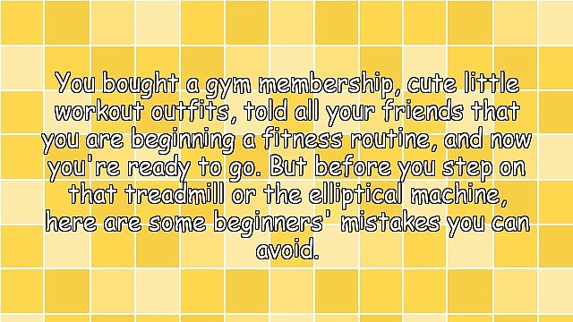 Mistakes To Avoid When Starting A Fitness Routine