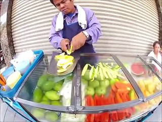 Amazing mango cutting skills