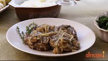 Beef Recipes - How to Make Salisbury Steak With Mushrooms