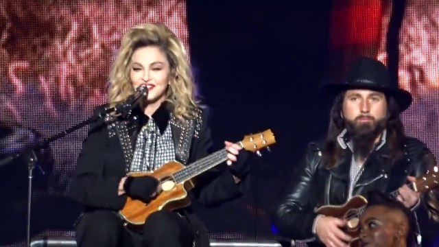 Madonna Rebel Heart Tour True Blue Live HD Sean Penn NYC