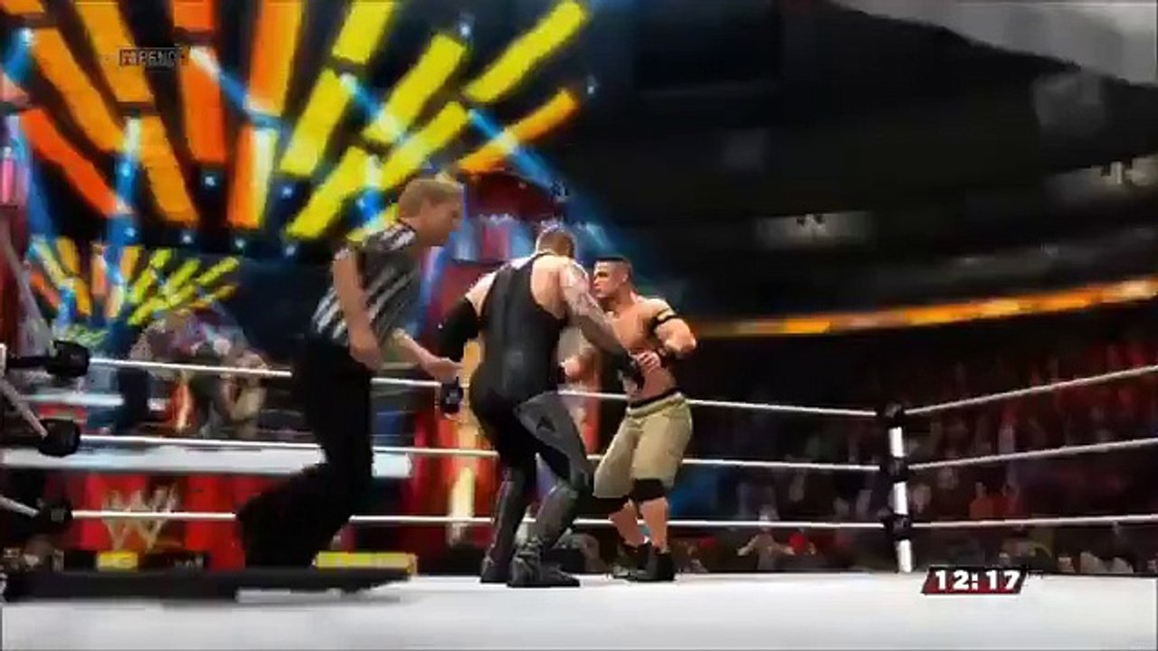 WWE 2016 UNDERTAKER VS JOHN CENA 400