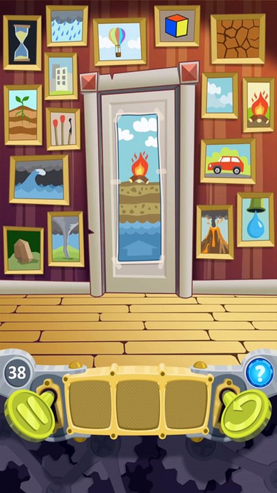 Escape Saga (100 Doors Cartoon) level 38 Walkthrough