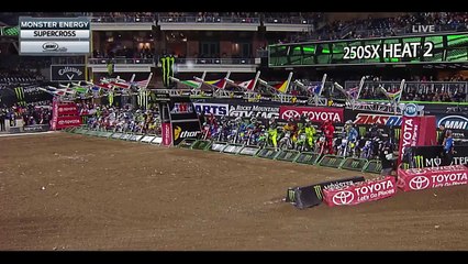AMA Supercross 2016 - Rd2 San Diego - 250 Heat 2