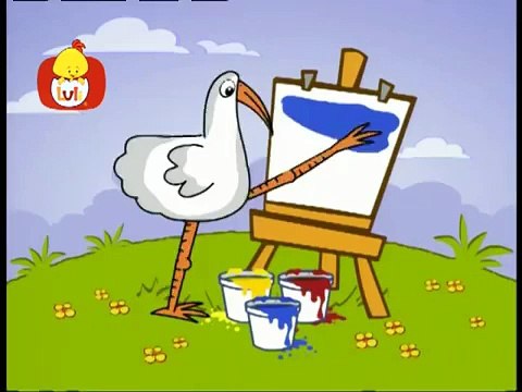 Koleżki na dłoni Świnka i bocian, dla dzieci