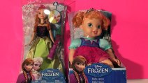 FROZEN - PRINCESA ANNA BEBÊ E BONECA DA PRINCESA ANNA - Frozen Disney Princess Anna as a B