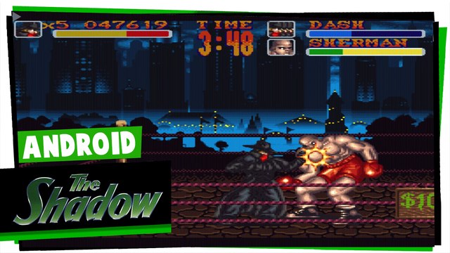 Clássicos -The Shadow - Gameplay (SNES)