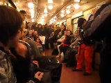 vMetro - «Breathe» («Prodigy» cover) (в вагоне метро, 2011) (korotanka)
